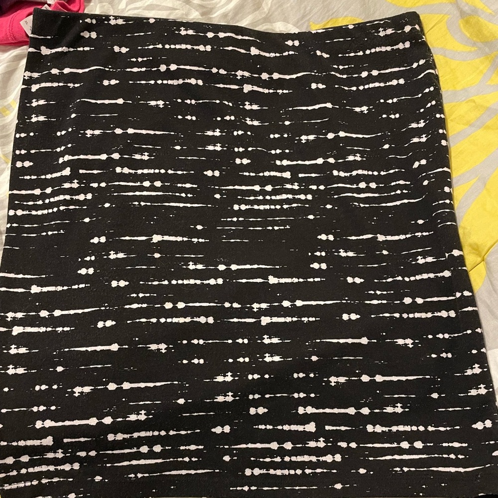 Black and White Skirt